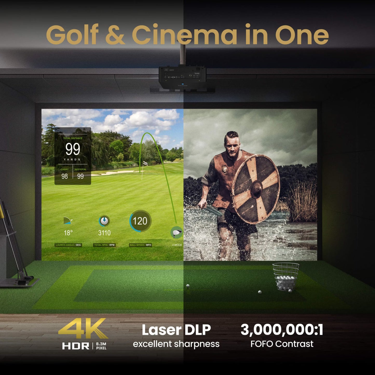 BENQ LK954ST PROJECTOR (4K LASER)