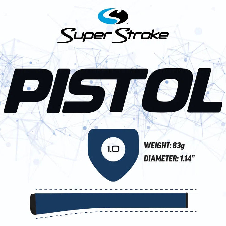 SUPERSTROKE ZENERGY PISTOL GT 1.0 PUTTER GRIP