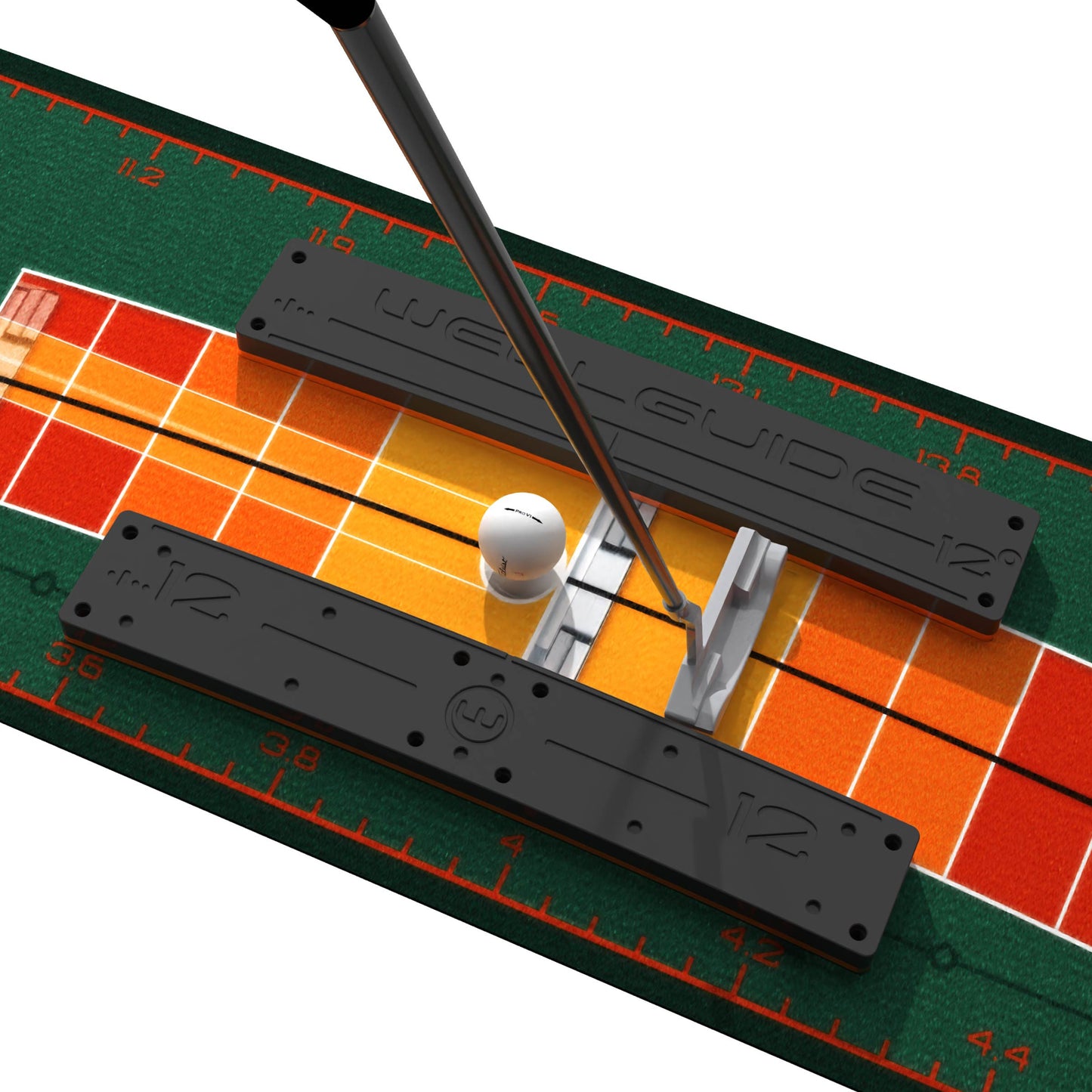 WELLPUTT STROKE MASTER PUTTING MAT