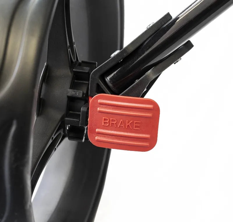 EZEGLIDE COMPACT + TROLLEY - CHARCOAL/RED