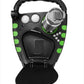 EZEGLIDE COMPACT + TROLLEY - CHARCOAL/LIME