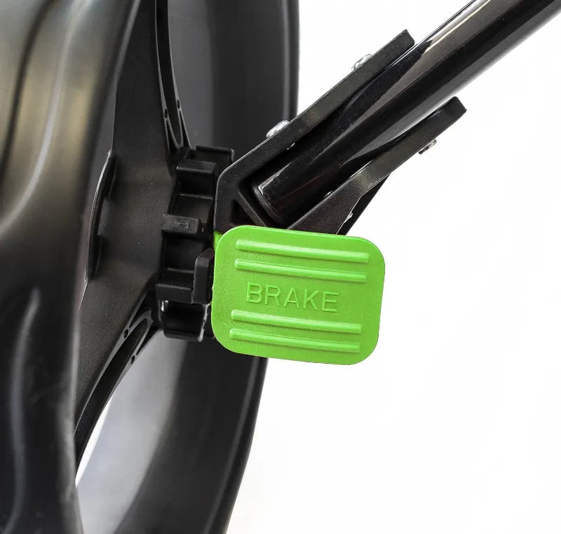 EZEGLIDE COMPACT + TROLLEY - CHARCOAL/LIME